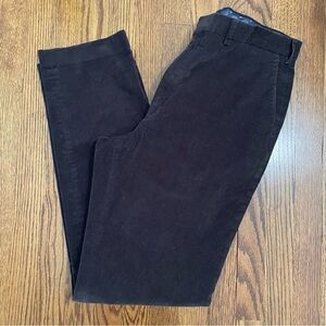 Lauren Ralph Lauren Men's Dark Brown Corduroy Pants Size 38x34